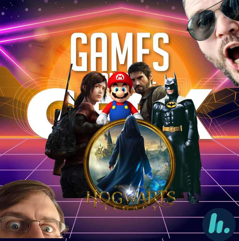 GAMES VAN DER GEEK: Hogwarts Legacy Review, Michael Keaton Returns and Last of Us blows our feeble minds