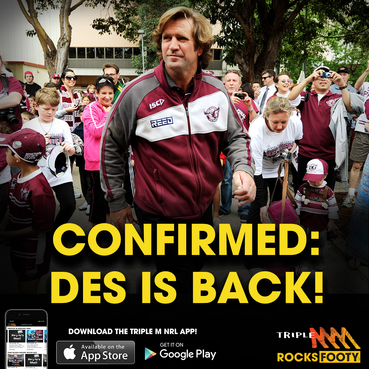Press Conference: Des Hasler Returns To Manly As Head Coach