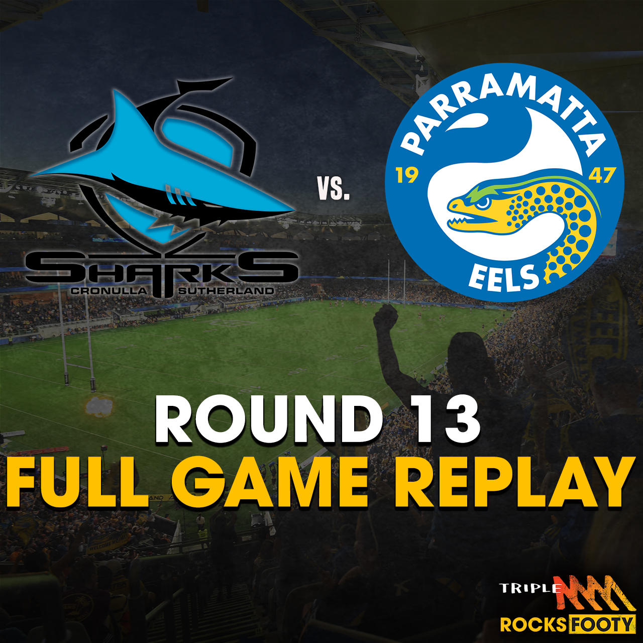 FULL GAME REPLAY | Cronulla Sharks vs. Parramatta Eels