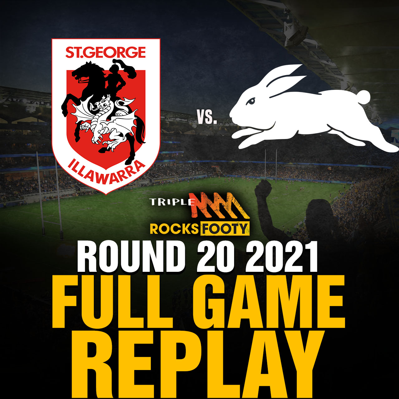 FULL GAME REPLAY | Dragons vs. Rabbitohs