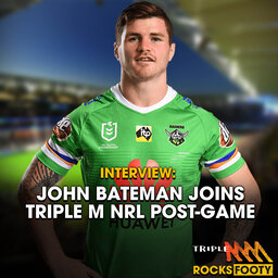 INTERVIEW: John Bateman Joins Triple M Footy After The Raiders Win Over The Rabbitohs