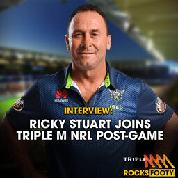 INTERVIEW: Ricky Stuart Breaks Down After His Raiders Side Make It Through To Their First GF In 25-Years