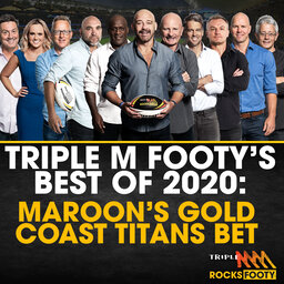 Triple M Footy’s Best Of 2020 | The Entire Timeline Of Maroon’s Sex Change Bet