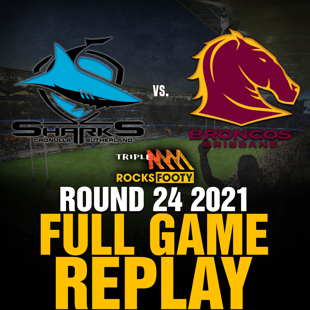 FULL GAME REPLAY | Cronulla Sharks vs. Brisbane Broncos