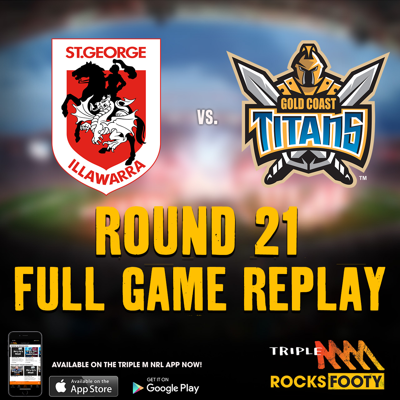 Dragons vs. Titans  | FULL GAME REPLAY