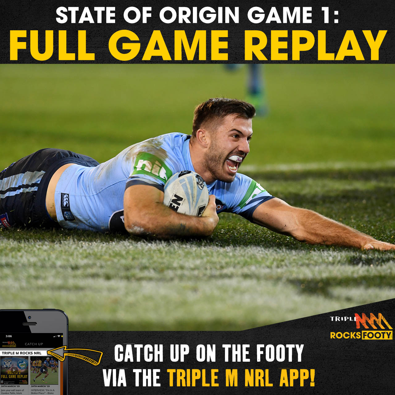 FLASHBACK State of Origin Game 1 2018: Freddy's Baby Blues Roll The Maroons At The G