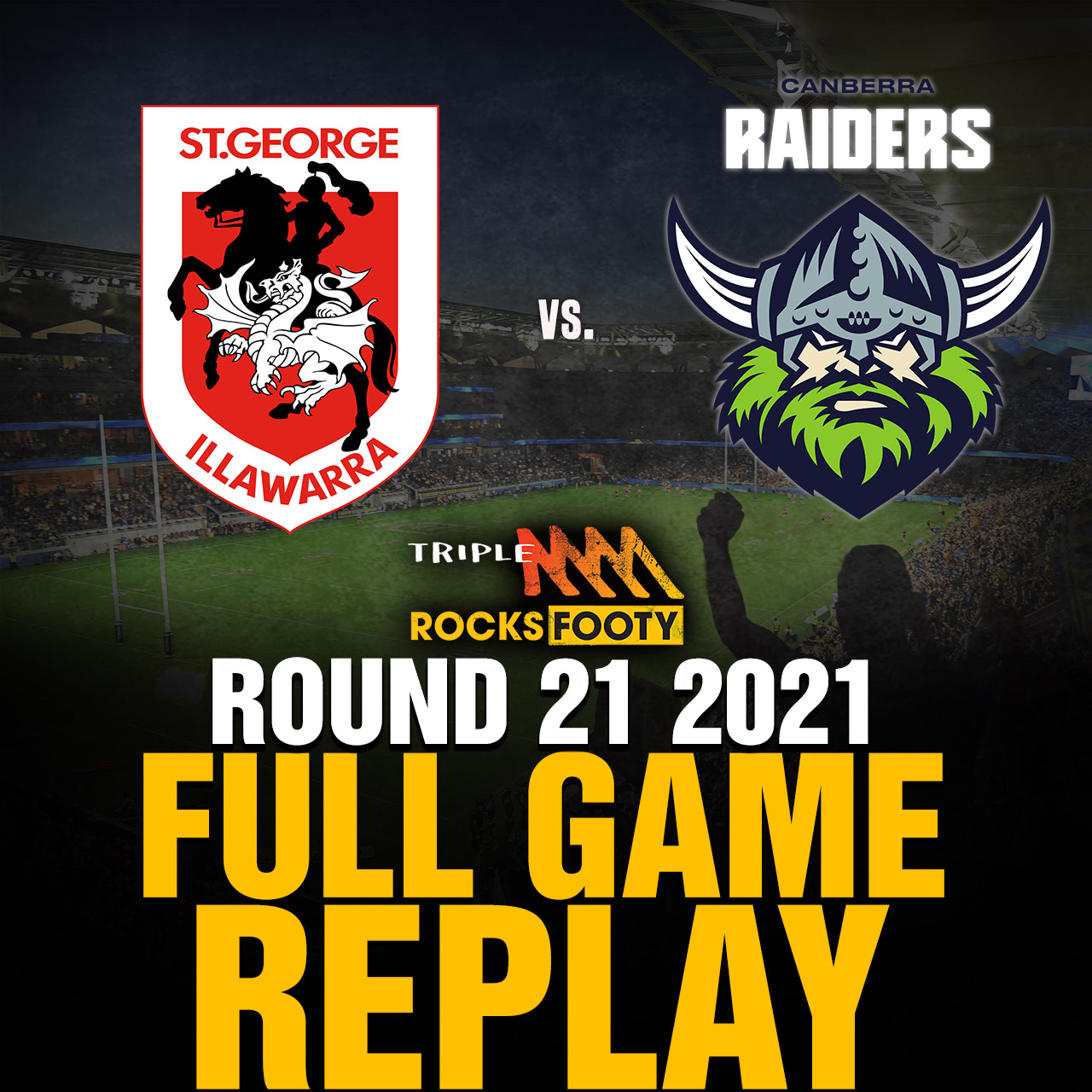 FULL GAME REPLAY | Raiders vs. Dragons