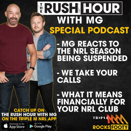 SPECIAL PODCAST | The 2020 NRL Season Has Been Suspended