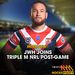 INTERVIEW: Jared Waerea-Hargreaves Joins Triple M NRL Following The Roosters' Dominant Win Over The Rabbitohs In The First Qualifying Final