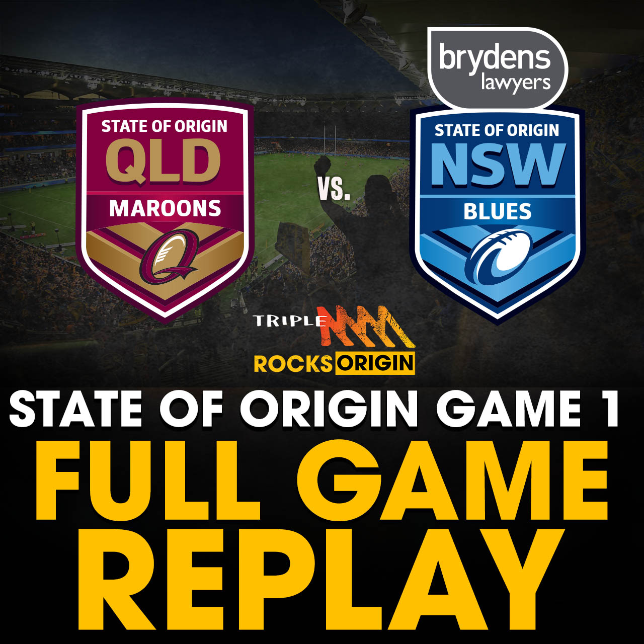 FULL GAME REPLAY | State Of Origin Game 1: QLD v NSW