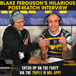 INTERVIEW: Blake Ferguson's Hilarious Interview Post-Match After The Eels' Win Over South Sydney