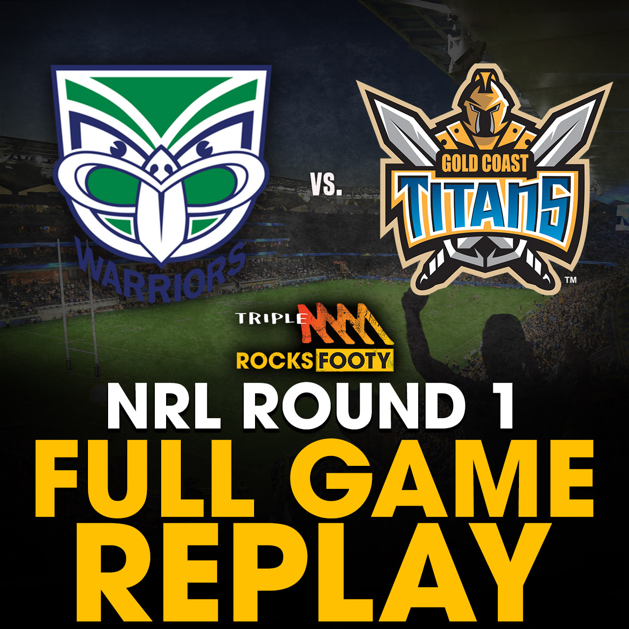 FULL GAME REPLAY | NZ Warriors vs. Gold Coast Titans