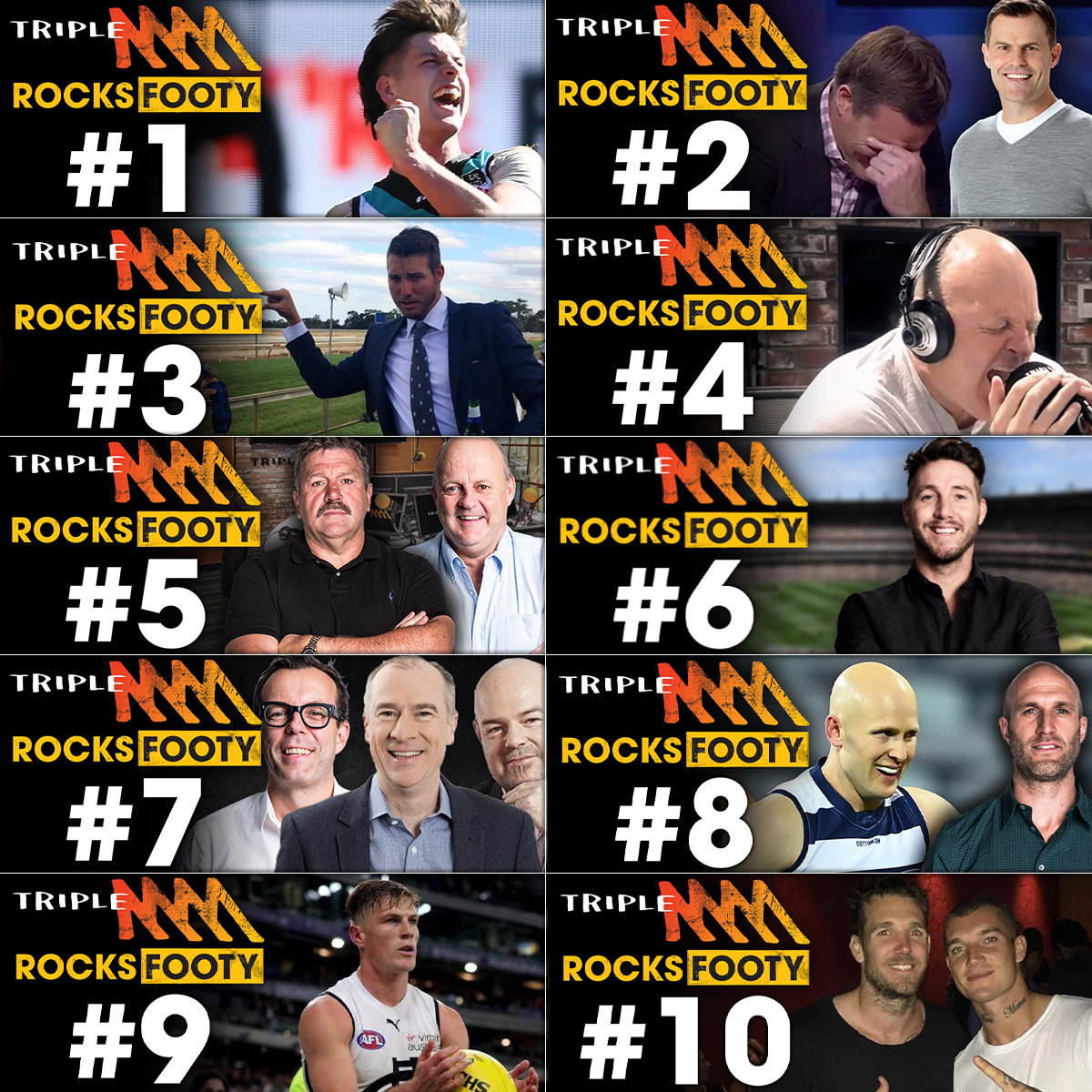 Best of Triple M Footy: Top 10 moments from season 2020!