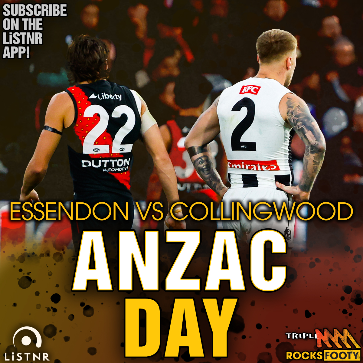 MINI-MATCH | Essendon and Collingwood draw in Anzac Day classic