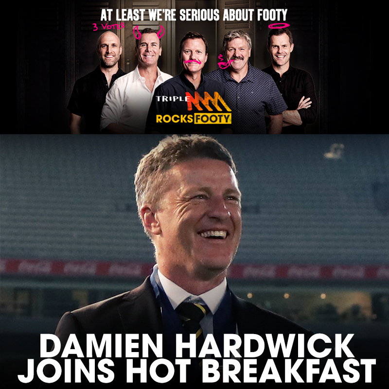 SPECIAL | Premiership Coach Damien Hardwick Joins Triple M's Hot Breakfast
