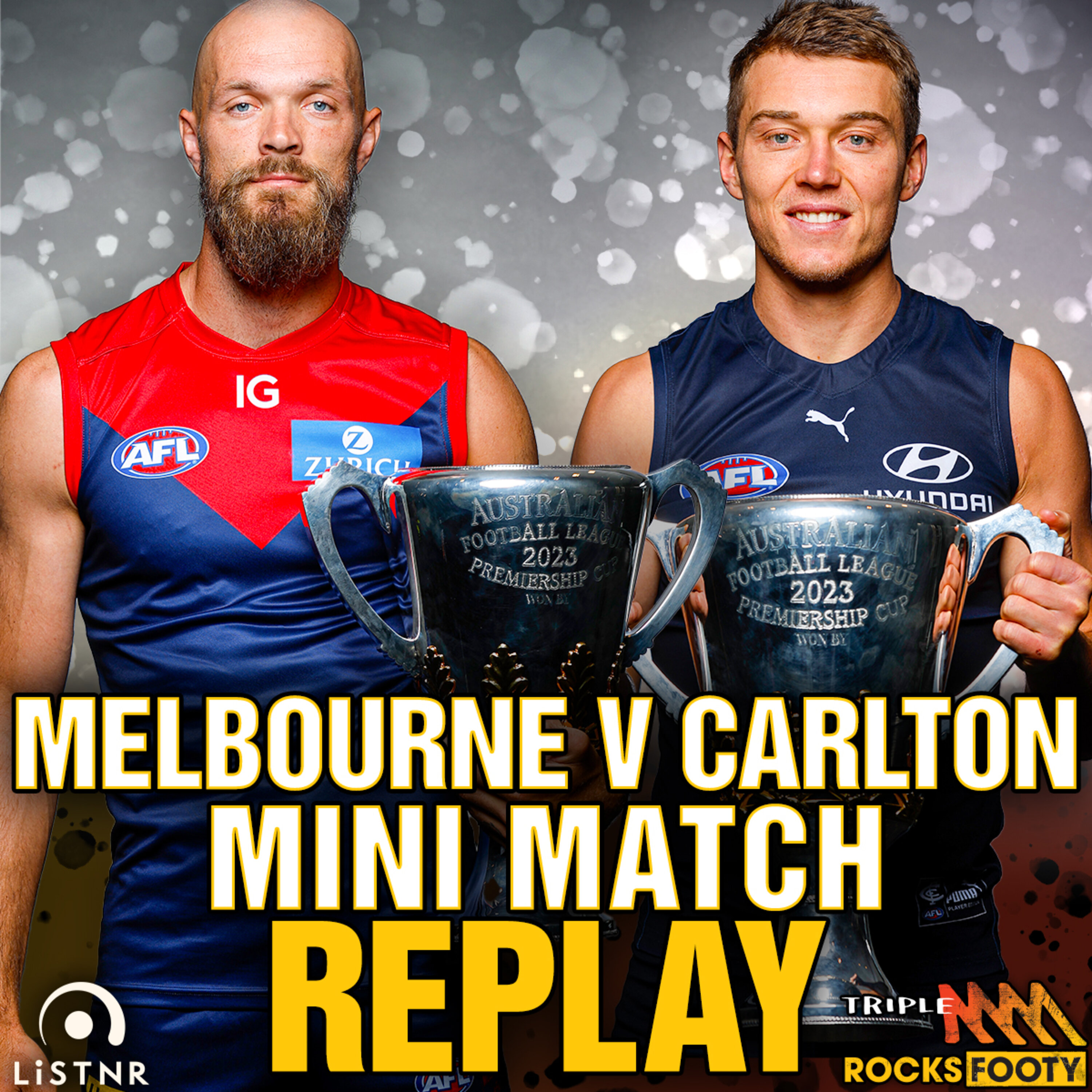 Triple M AFL Mini – Melbourne v Carlton – Semi Final