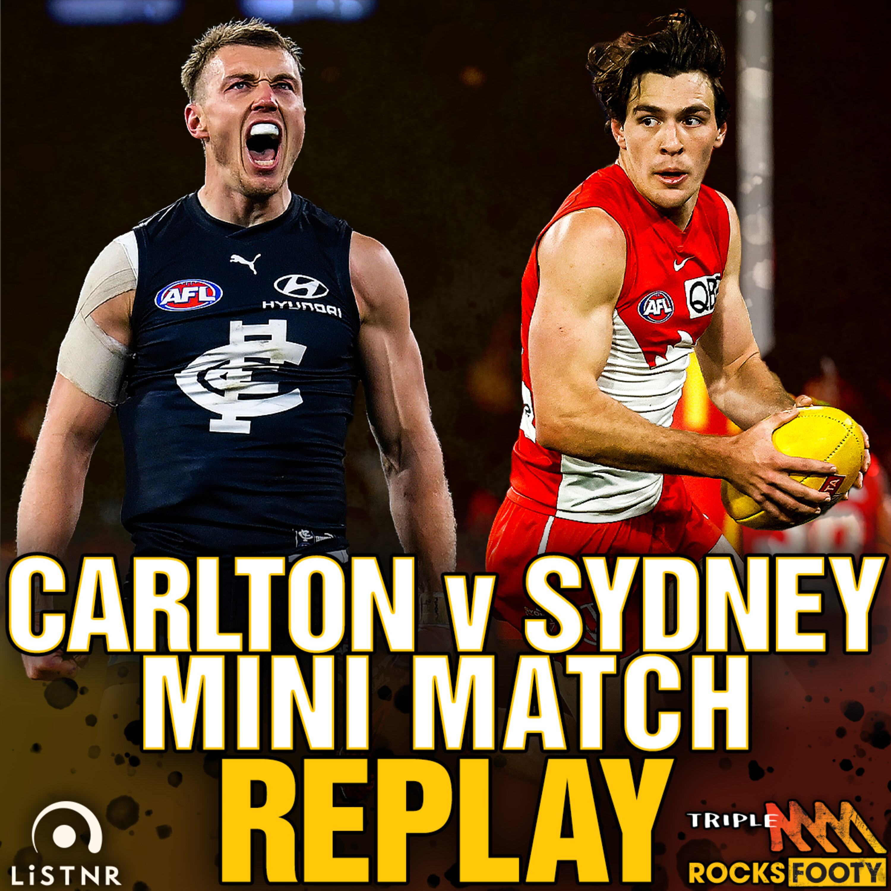Triple M AFL Mini – Carlton v Sydney – Elimination Final