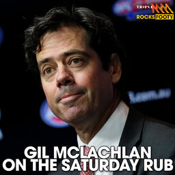Gil McLachlan joins the Saturday Rub