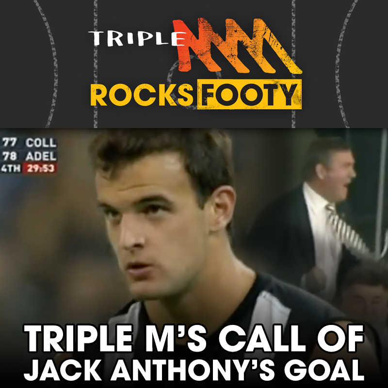 Triple M's Call Of Jack Anthony's Goal To Win Collingwood A Semi Final At The Death