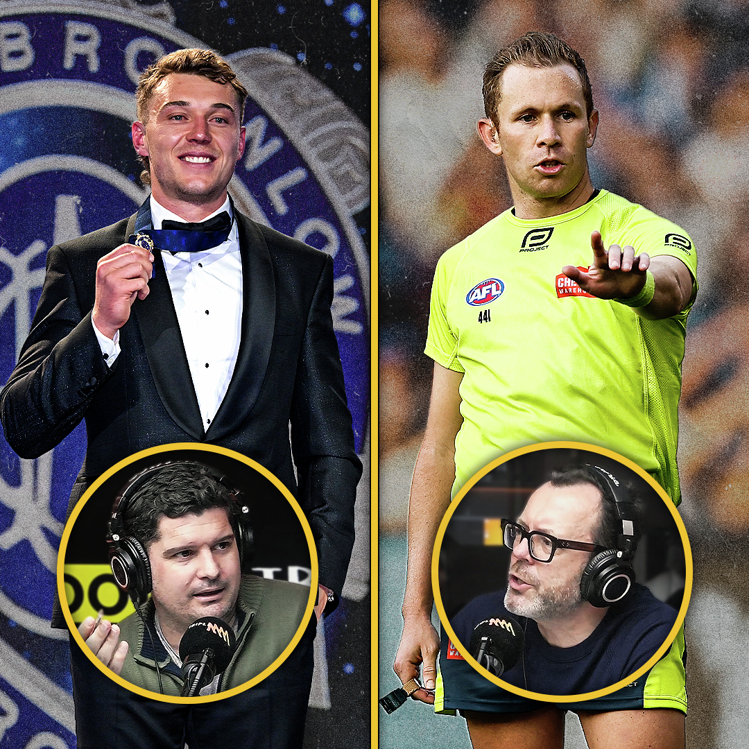 Joey and Damo go head to head over whether umpires should see stats before doing Brownlow votes
