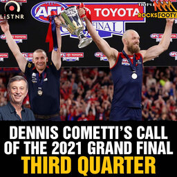 Dennis's last call: Triple M Perth's call of the 2021 Grand Final - Third quarter