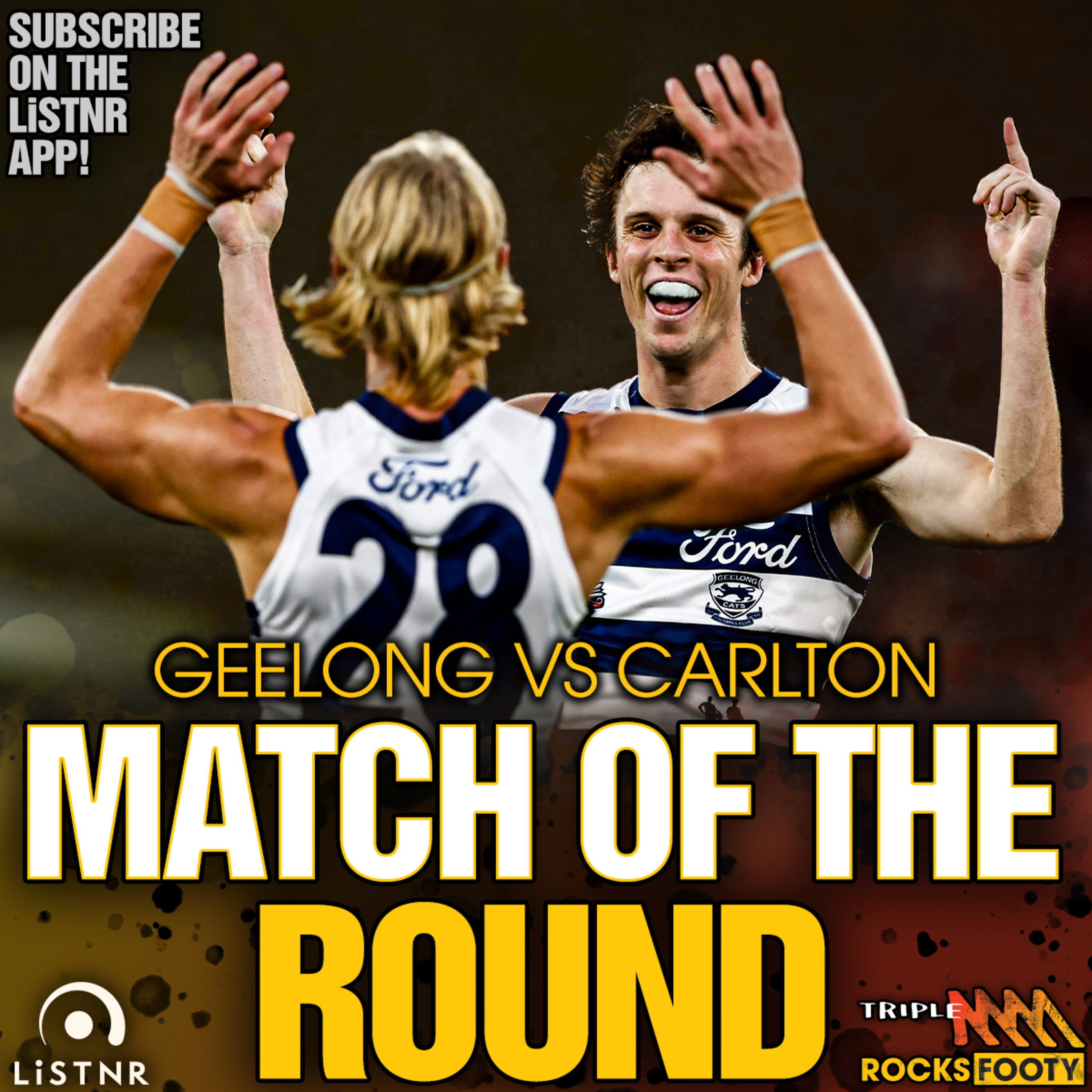 MONDAY MINI-MATCH | Geelong v Carlton: Cats hold off fast finishing Blues to stay undefeated in high scoring clash at the Triple MCG
