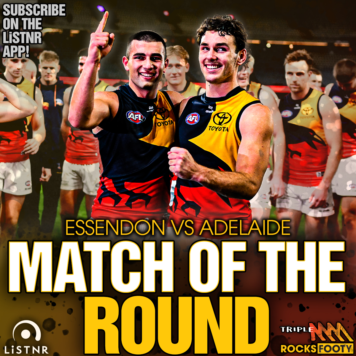 MONDAY MINI-MATCH - R19 - Essendon v Adelaide