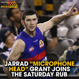 Jarrad "Microphone Head" Grant joins the Saturday Rub to discuss his nickname, being stung by a stingray and more!
