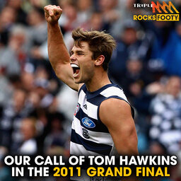 Our call of Tom Hawkins tearing apart the 2011 Grand Final