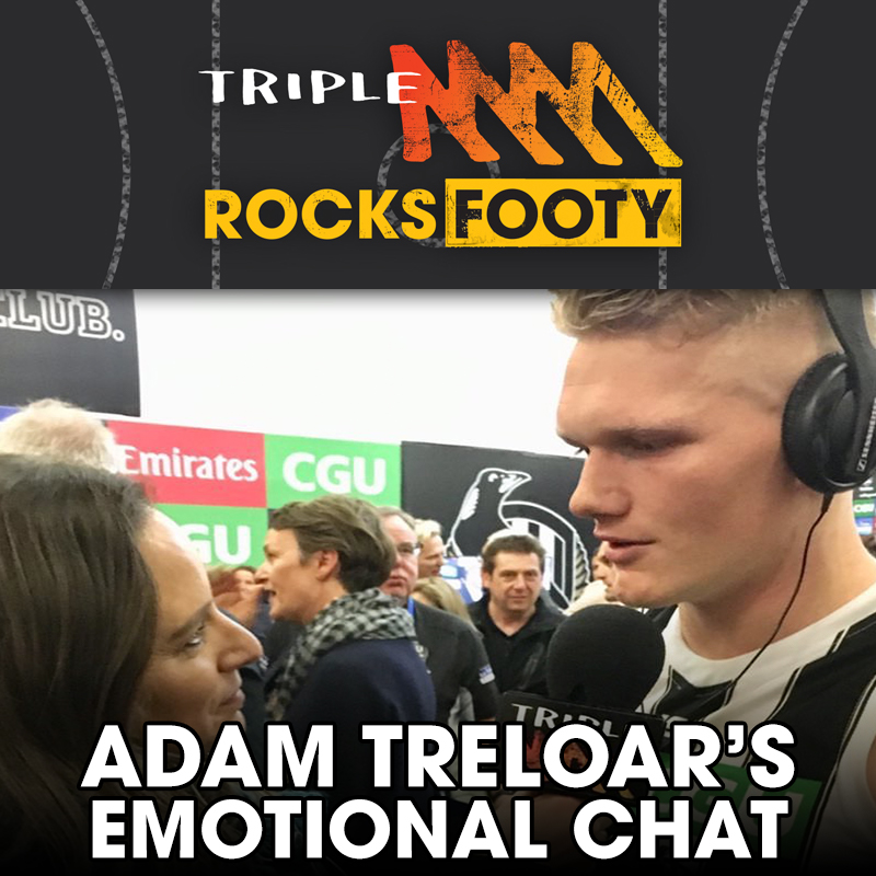 Adam Treloar's Emotional Chat After Making A Grand Final