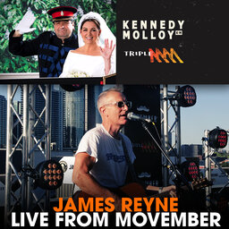 SPECIAL | James Reyne performs 'Errol' LIVE at the Movember Garage Session for Kennedy Molloy
