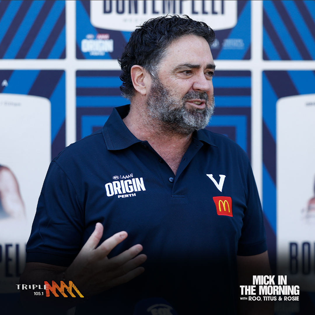 Victoria's Chairman of Selectors, Garry Lyon talks hype for State of Origin! 🏉