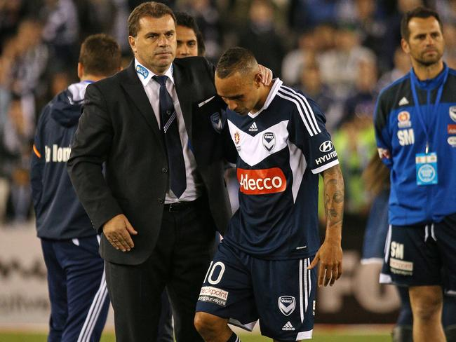 Archie Thompson talks Ange Postecoglou following Spurs' major win