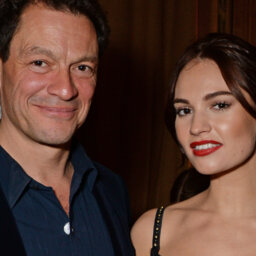 Lily James Left Mortified After Co-Star Dominic West Reveals He's Still Married
