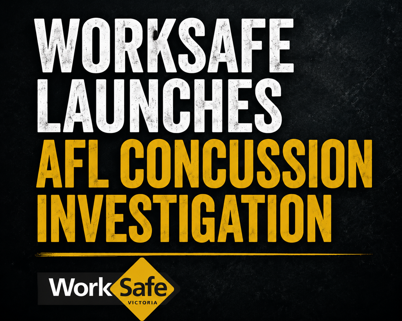 WorkSafe Launches AFL Concussion Investigation episode artwork