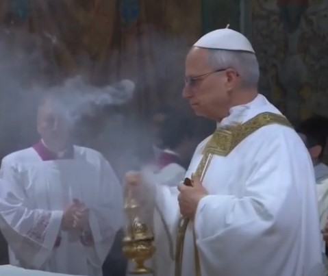 New Pope calls election a cross and blessing