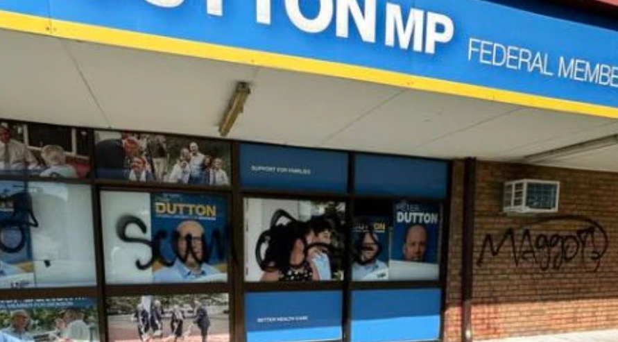 Vandals have hit the campaign trail 