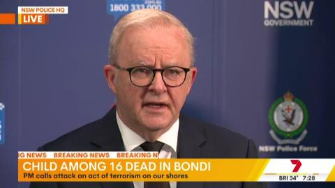 BONDI UPDATE: PM Anthony Albanese has just addressed the nation