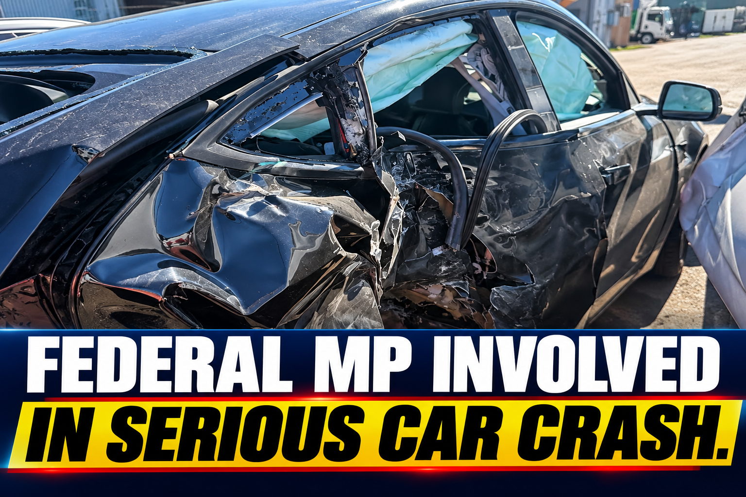 Federal MP Involved in Serious Car Crash