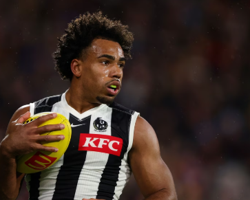 Quaynor boos spark strong response from Crows episode artwork