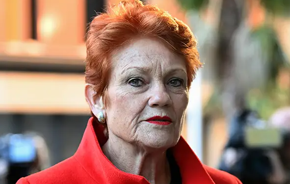 Hanson rejects Chalmers warning over super plan episode artwork