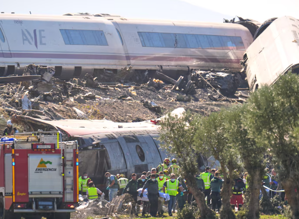 Dozens killed in high-speed train crash in Spain episode artwork