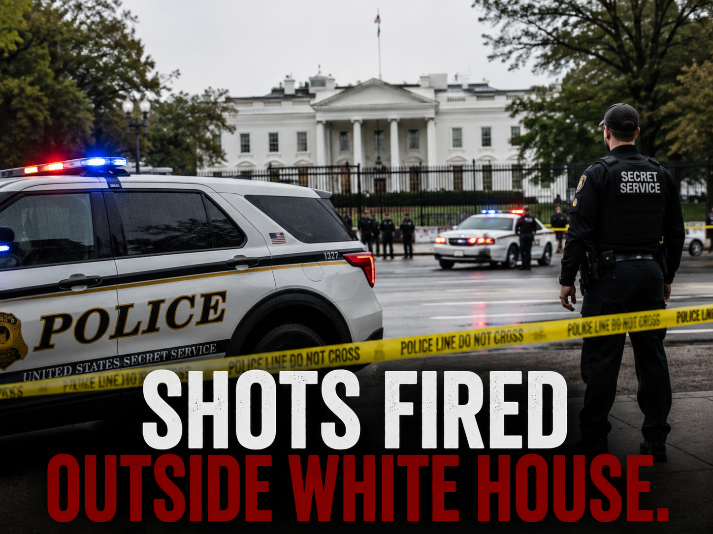 Shots Fired Outside the White House 