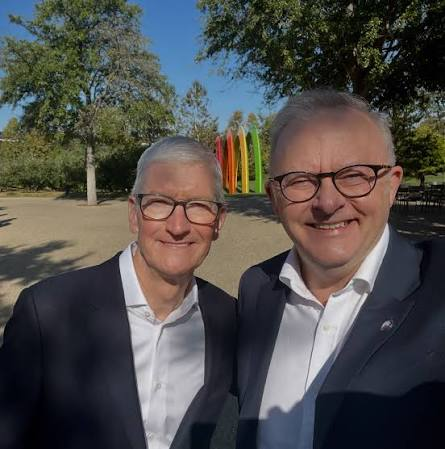 PM Anthony Albanese pushes tech safety in the US