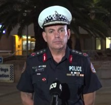Jefferson Lewis moved to Darwin following unrest outside Alice Springs Hospital
