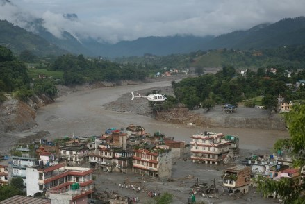 Aussie aid workers on the ground in Nepal following devastating floods episode artwork
