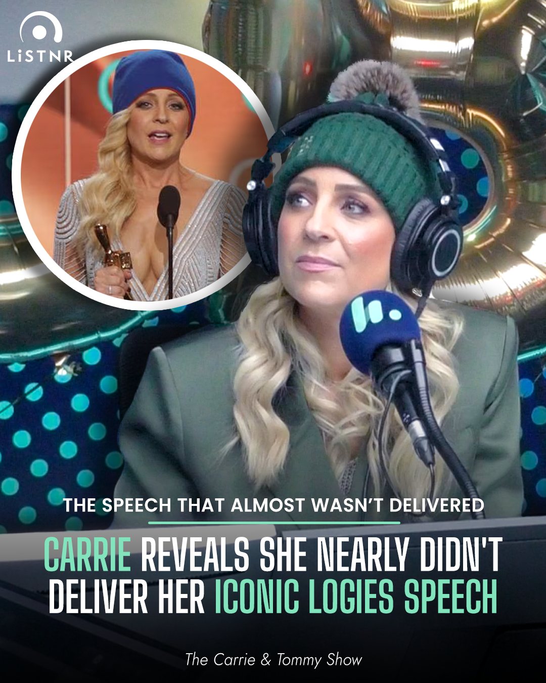 Carrie Bickmore Reveals She Nearly Didn't Deliver Her Iconic Logies Speech