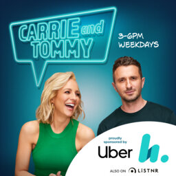 We talk to a bloke who is RUNNING across AUSTRALIA, Tommy wants us to TALK ABOUT his new HAIRCUT, AND Carrie has a BATH!