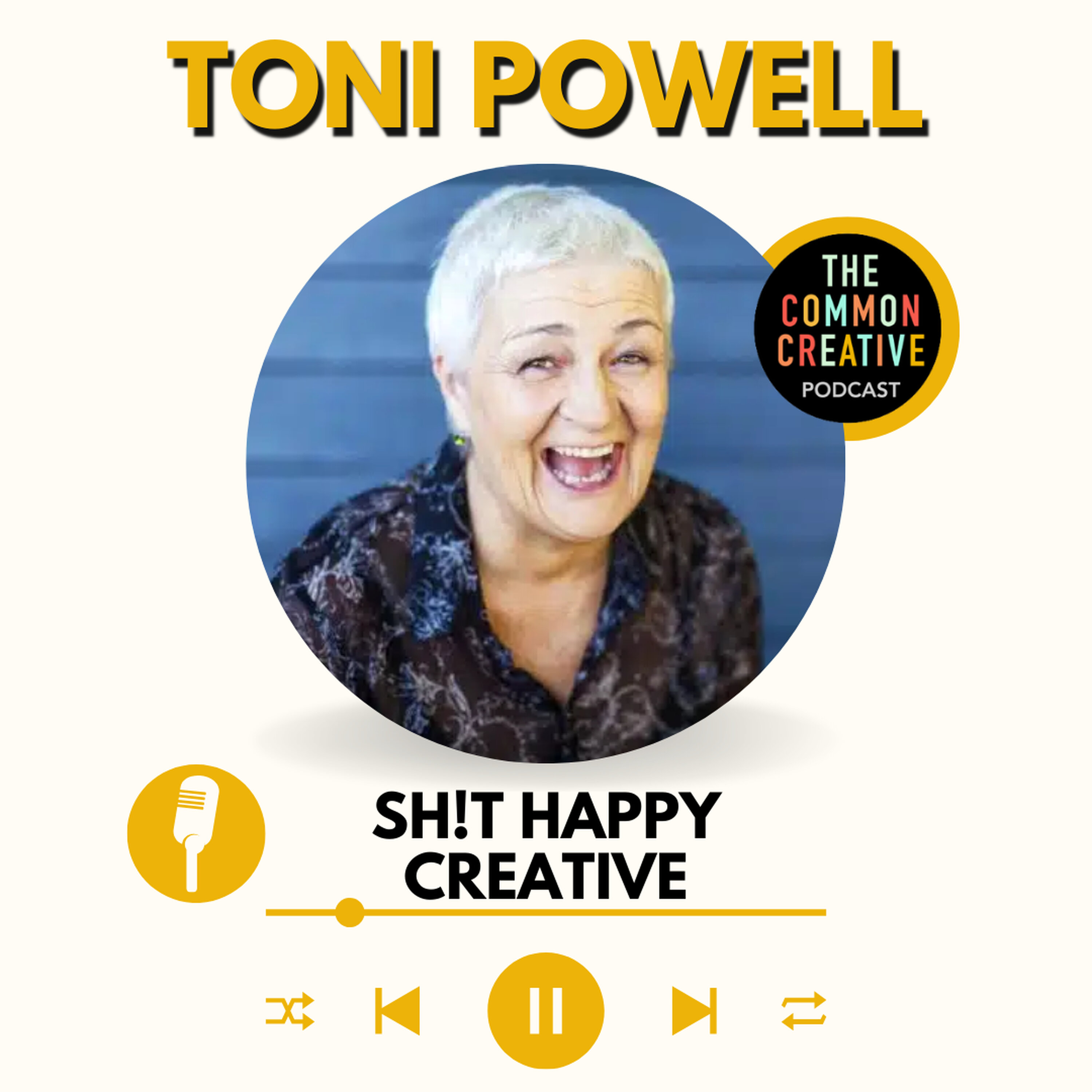 S8E183: Episode 183 - Toni Powell: Sh!t Happy Creative episode artwork