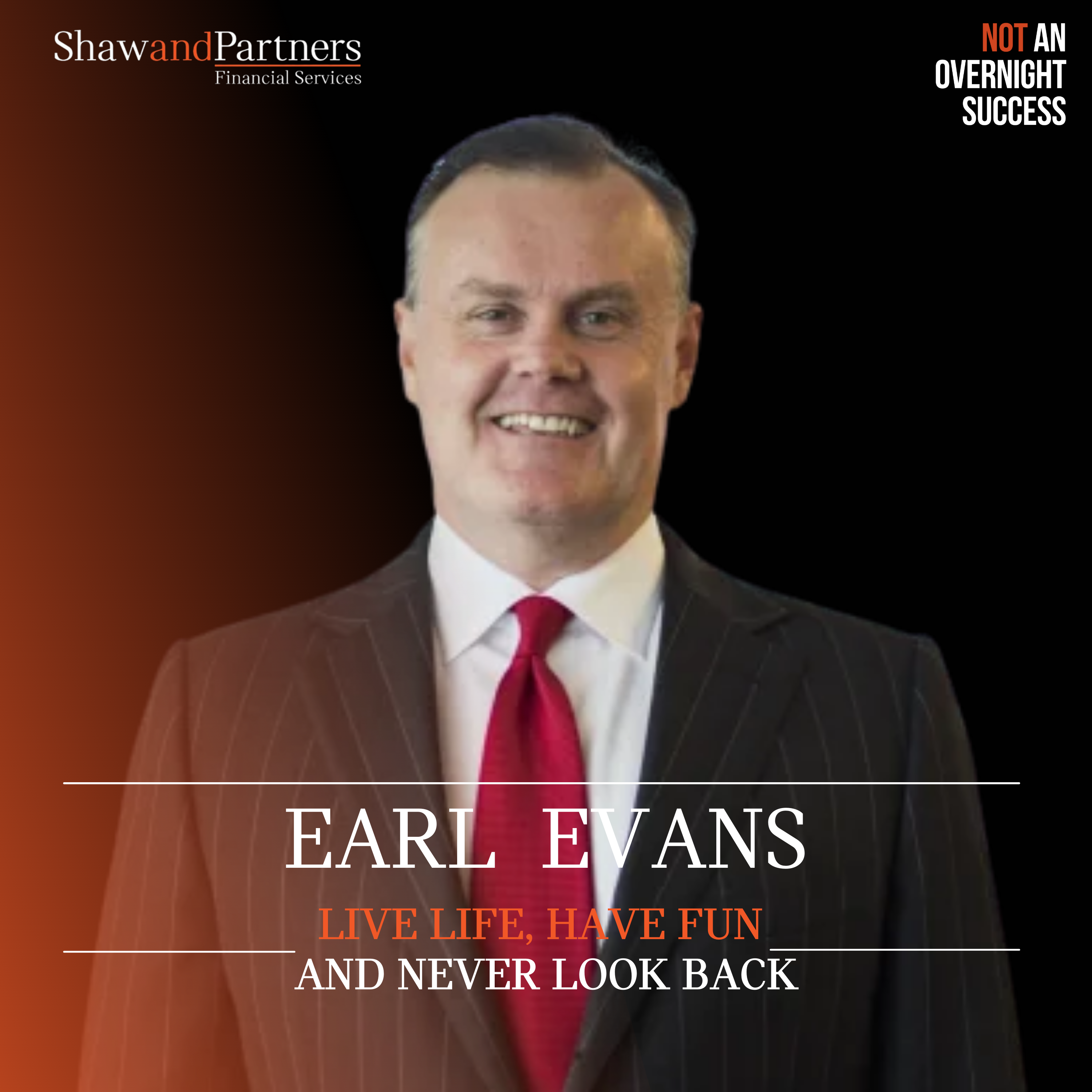 Earl Evans - Live Life, Have Fun and Never Look Back episode artwork